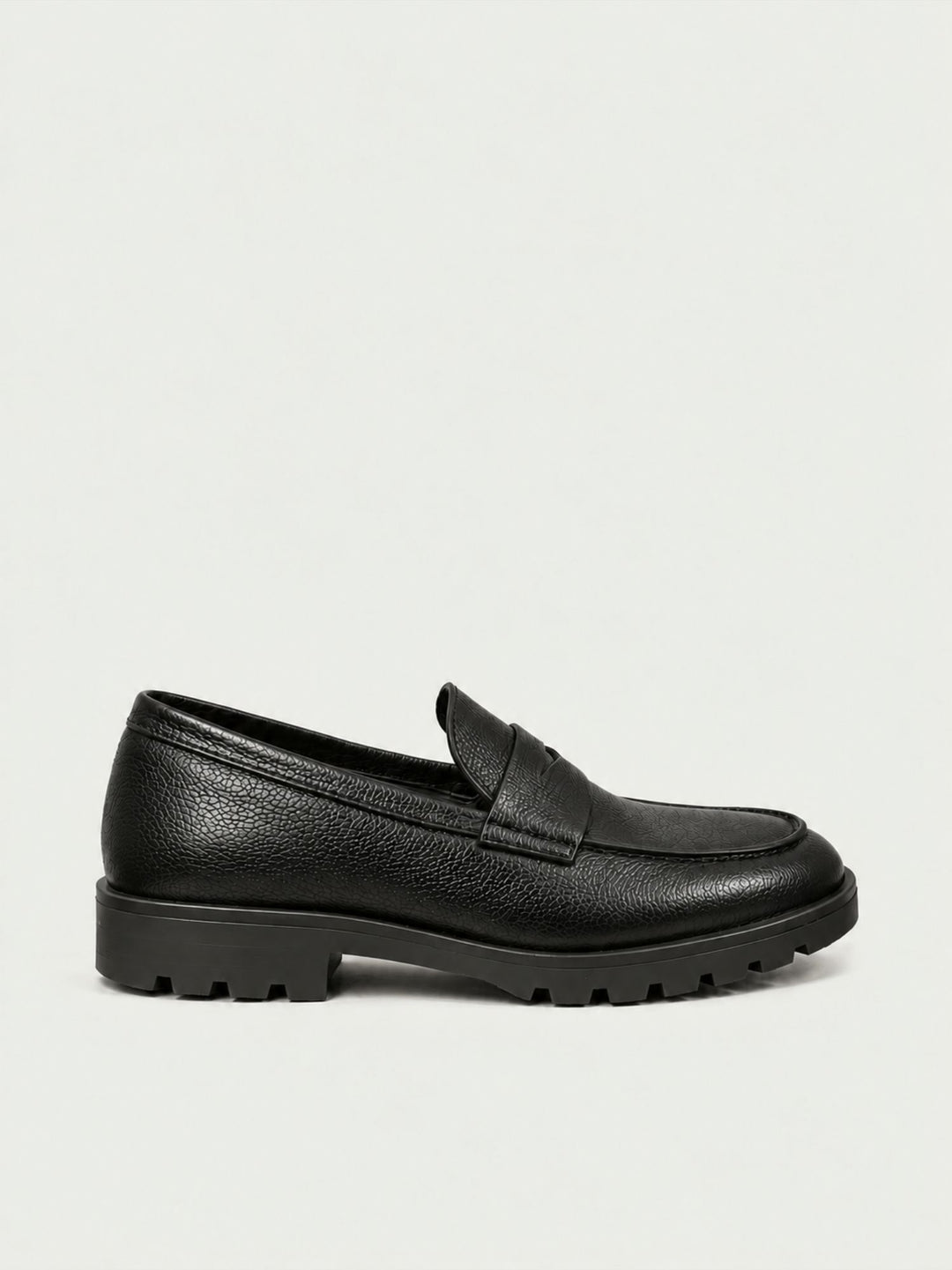 Mocassino penny in pelle nera 1044 NERO ANDREA MORANDO 