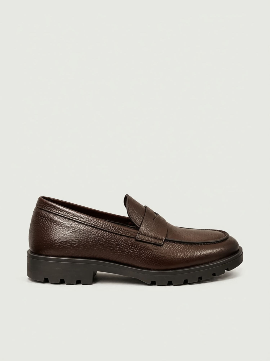 Mocassino penny in pelle marrone 1044 WOOD ANDREA MORANDO 