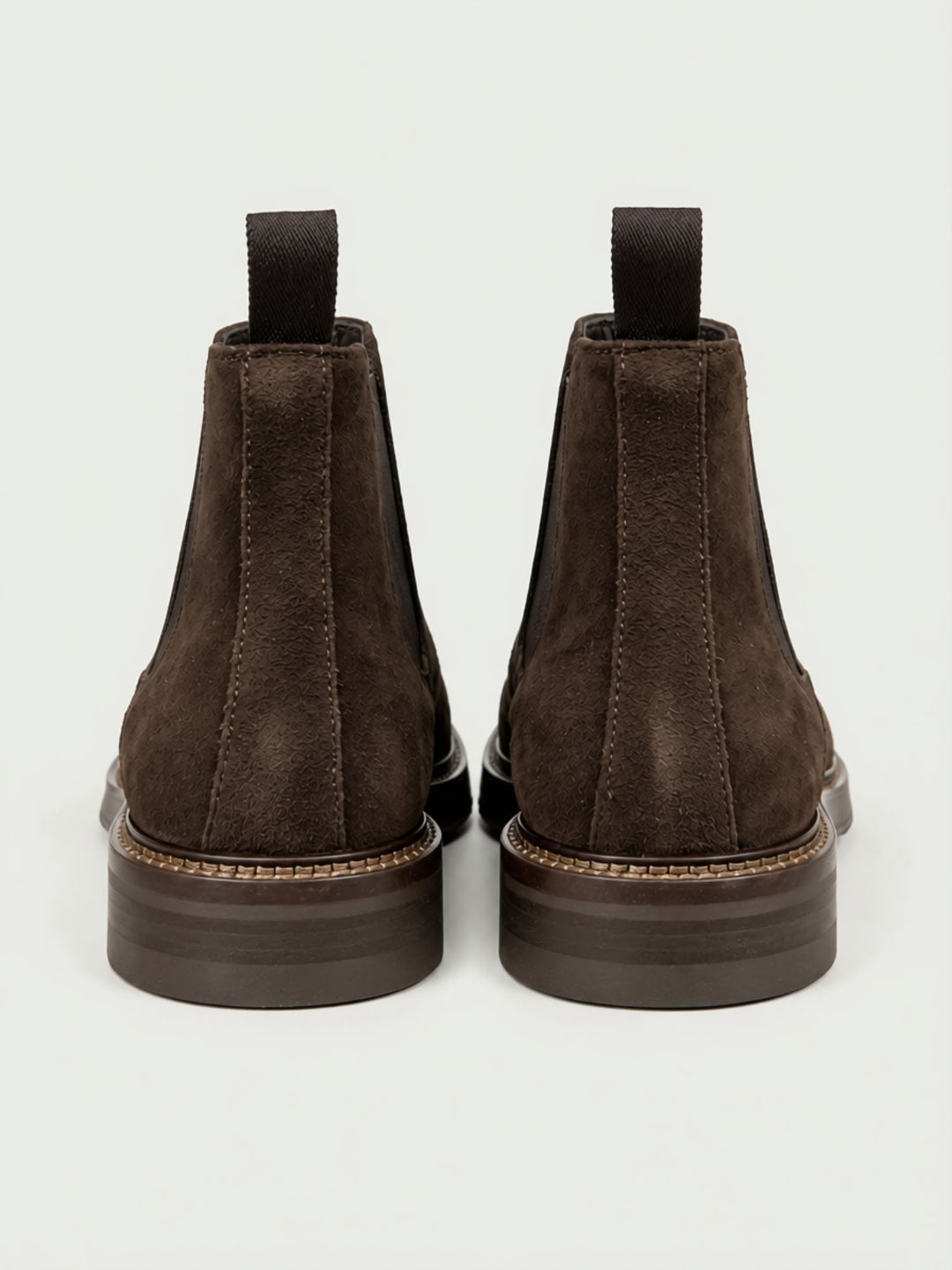 Stivaletto beatles in camoscio cacao 1064 CACAO ANDREA MORANDO 