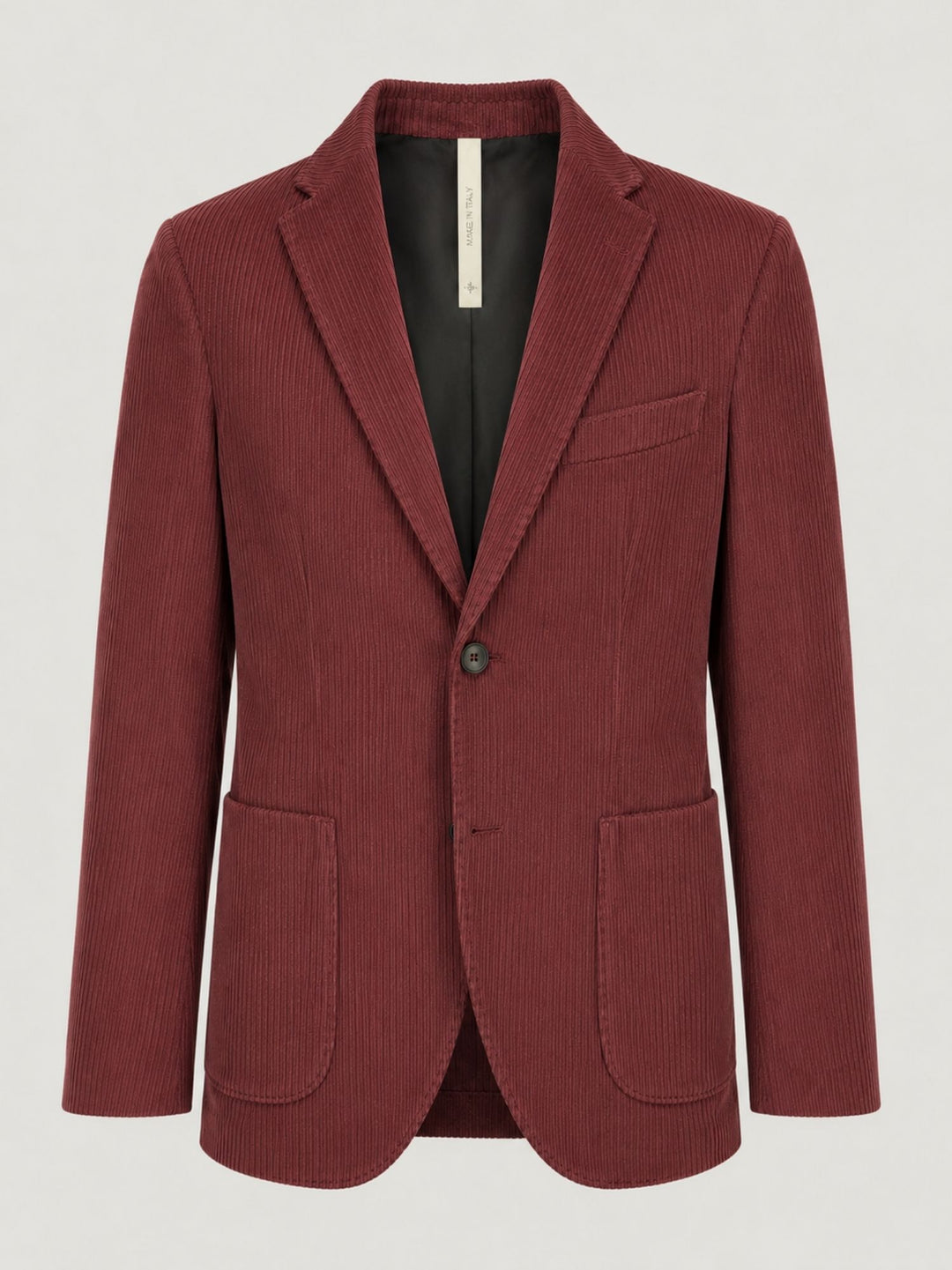 Blazer in velluto a coste bordeaux G214/SP10 08 ANDREA MORANDO 