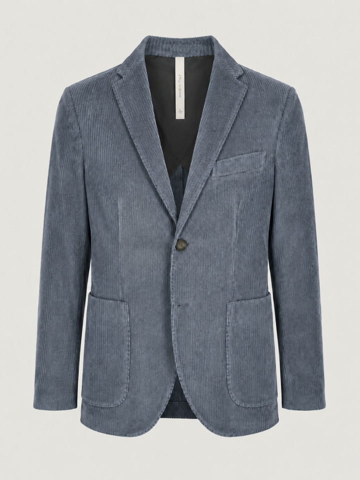 Blazer in velluto a coste carta zucchero G214/SP10 43 ANDREA MORANDO 