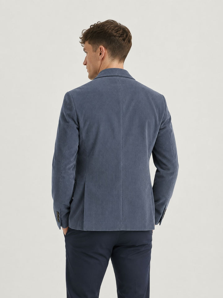Blazer in velluto a coste carta zucchero G214/SP10 43 ANDREA MORANDO 