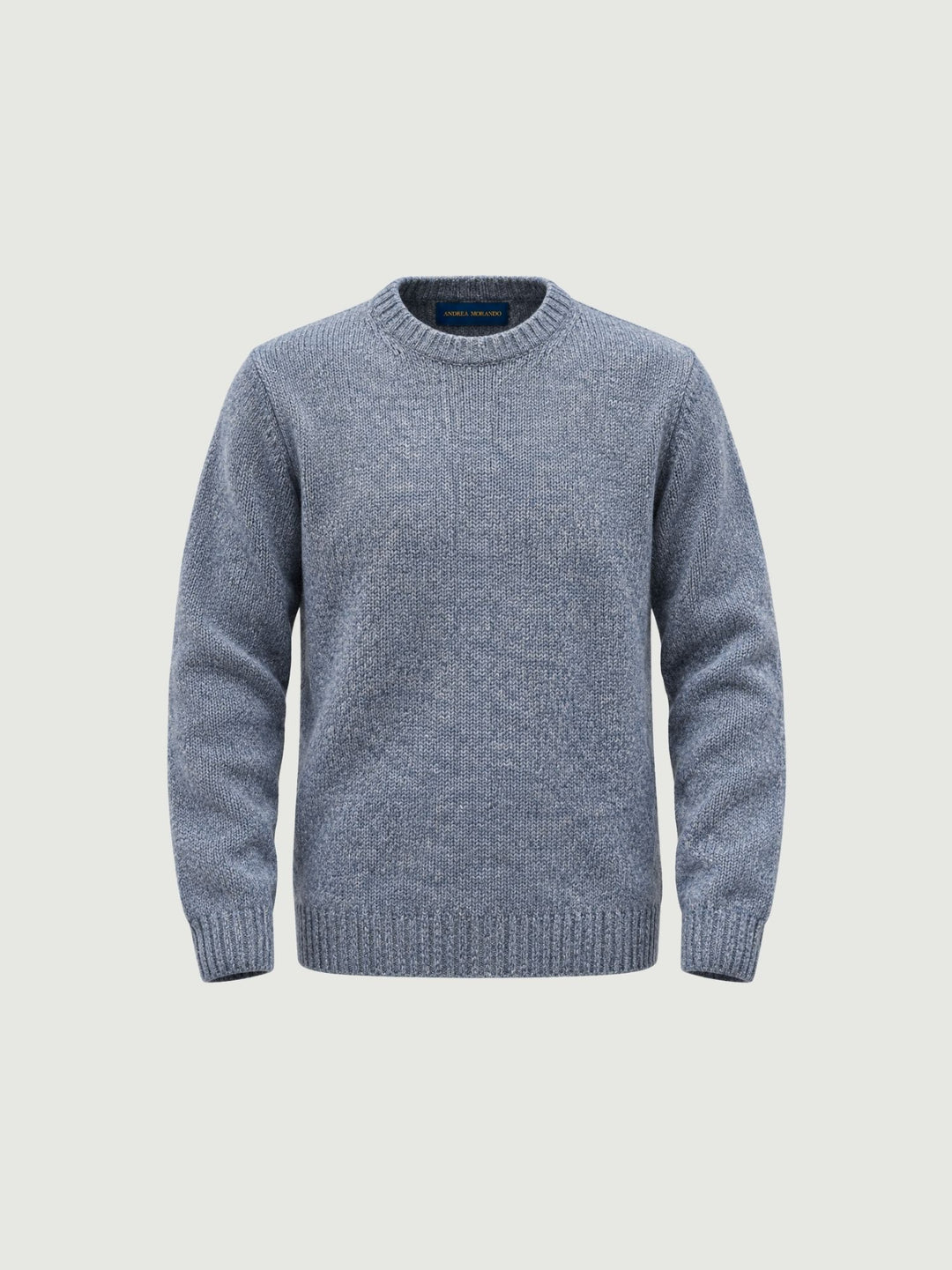 Maglione girocollo in lana jeans W-3101 JEANS ANDREA MORANDO 
