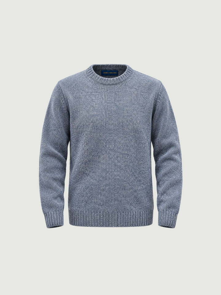 Maglione girocollo in lana jeans W-3101 JEANS ANDREA MORANDO 