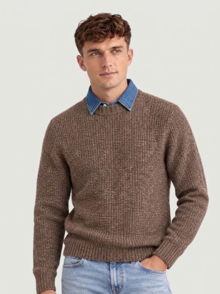 Girocollo in lana visone W-3101 WOOD ANDREA MORANDO 