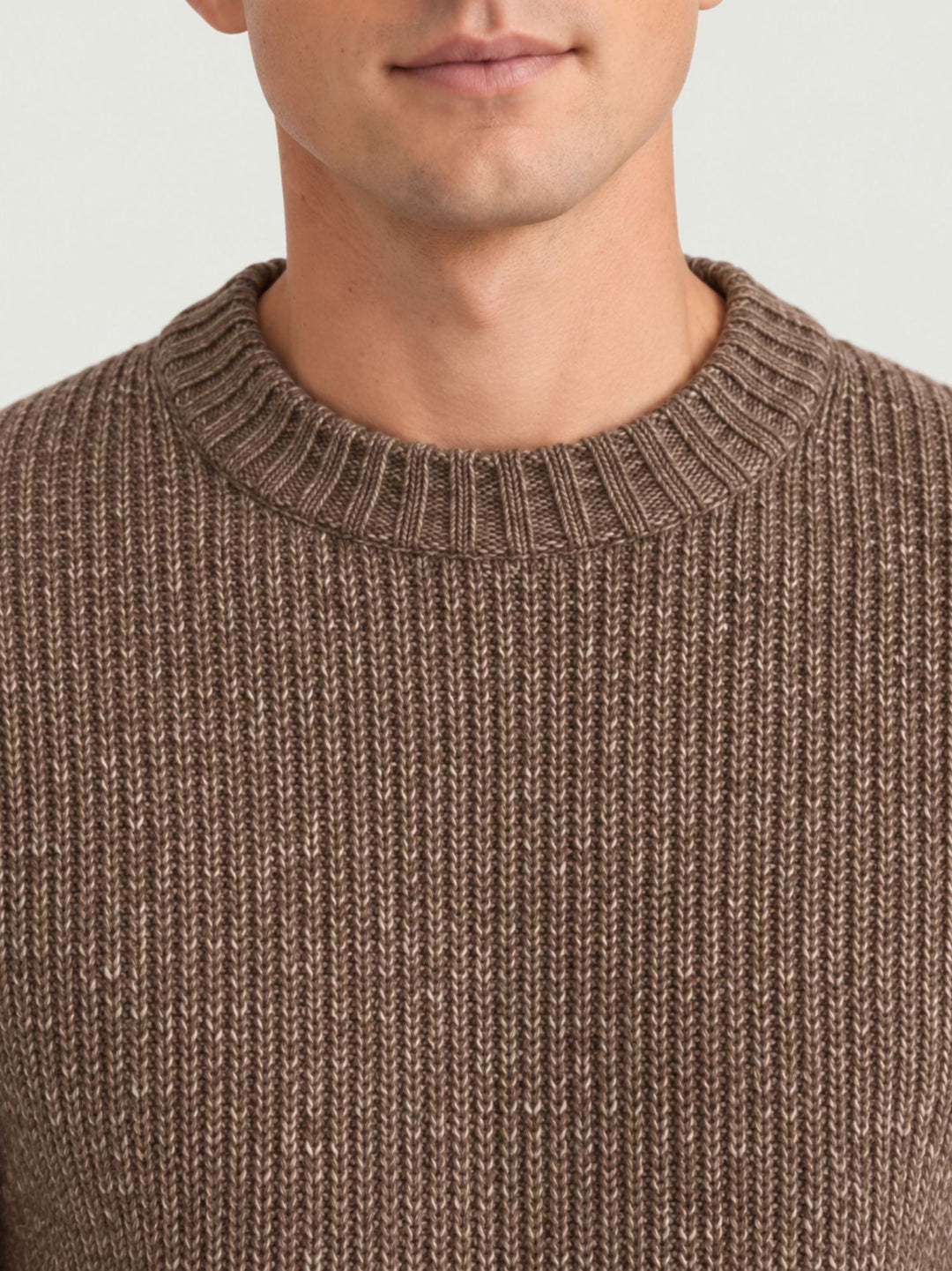 Girocollo in lana visone W-3101 WOOD ANDREA MORANDO 