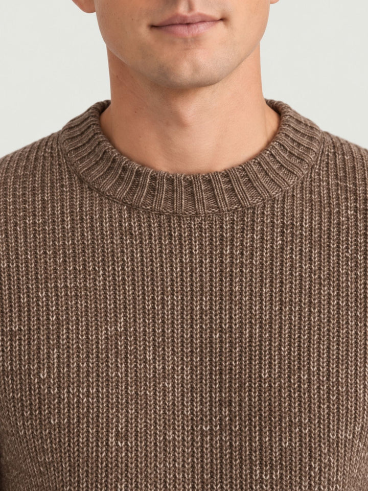 Girocollo in lana visone W-3101 WOOD ANDREA MORANDO 