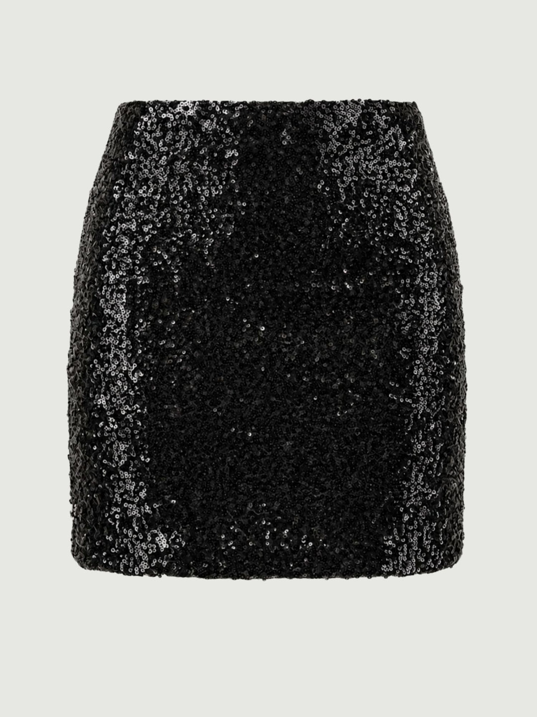 Minigonna a fascia con paillettes nera 2268F2/4336 NERO ANDREA MORANDO 
