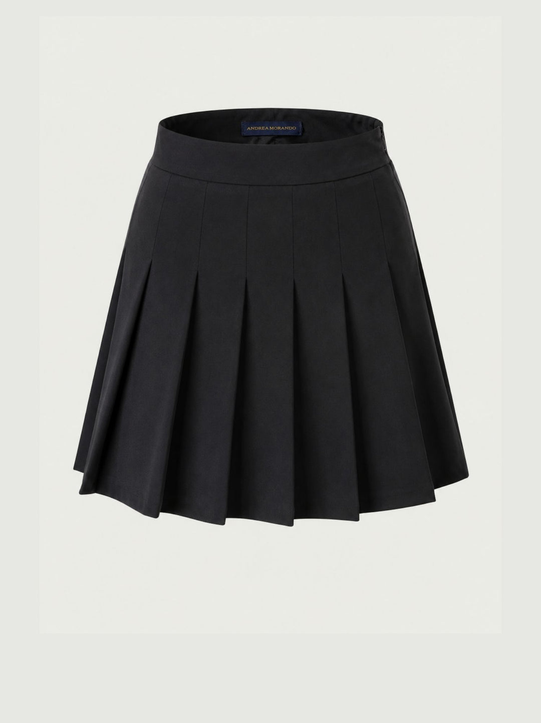 Gonna plissettata nera 4041/2733 NERO ANDREA MORANDO 