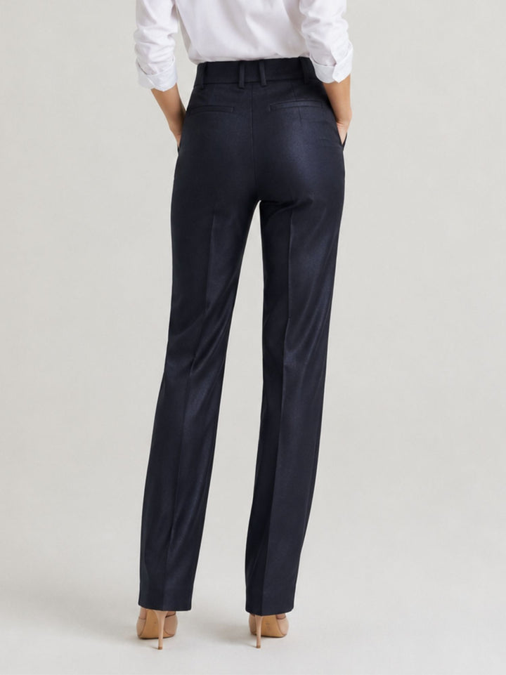 Pantalone chino blu notte 4703/4405 NAVY ANDREA MORANDO 