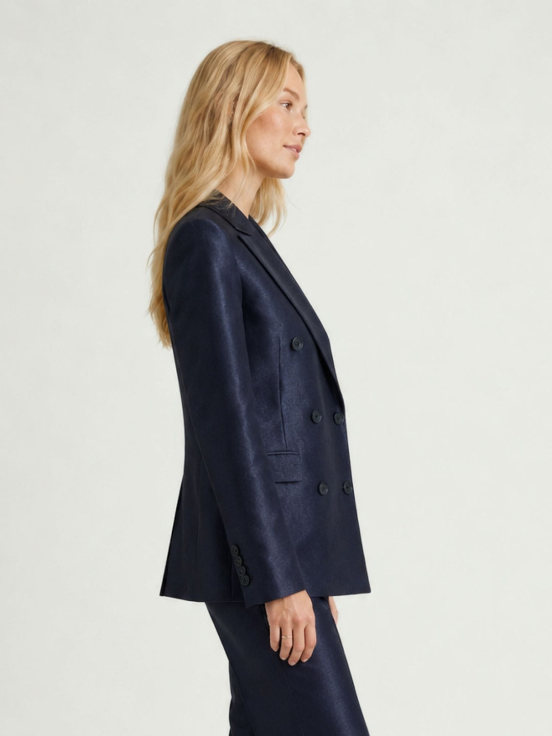 Blazer doppiopetto blu notte 4731/4405 NAVY ANDREA MORANDO 