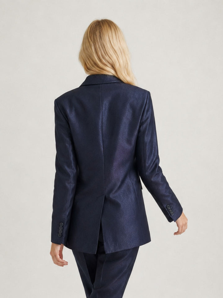 Blazer doppiopetto blu notte 4731/4405 NAVY ANDREA MORANDO 