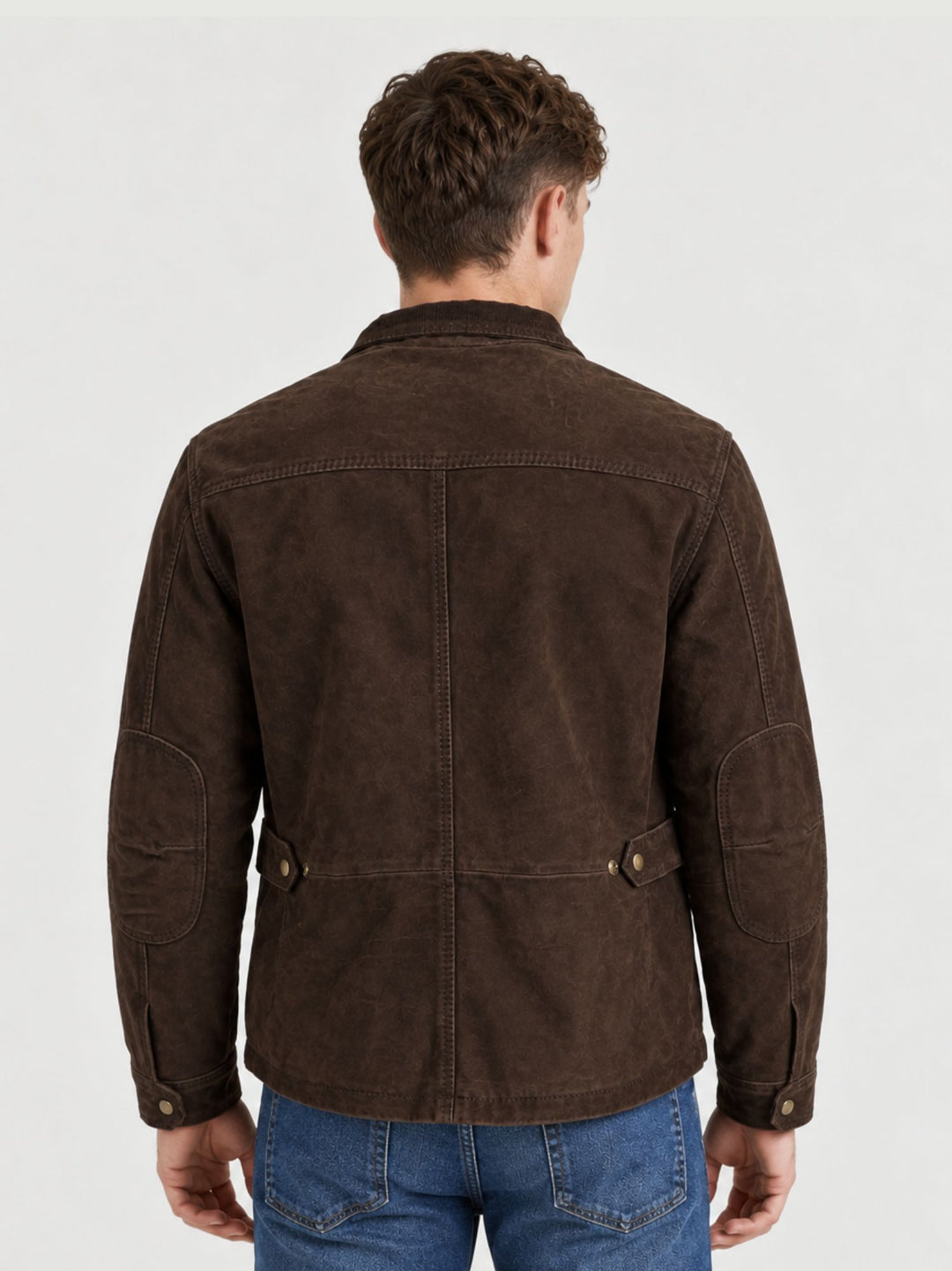Field Jacket Clermont in camoscio testa di moro CLERMONT 06 JACK LEATHER 