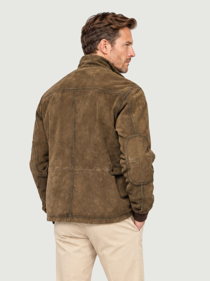 Giacca Clermont in pelle con gilet interno reversibile CLERMONT 707 JACK LEATHER 
