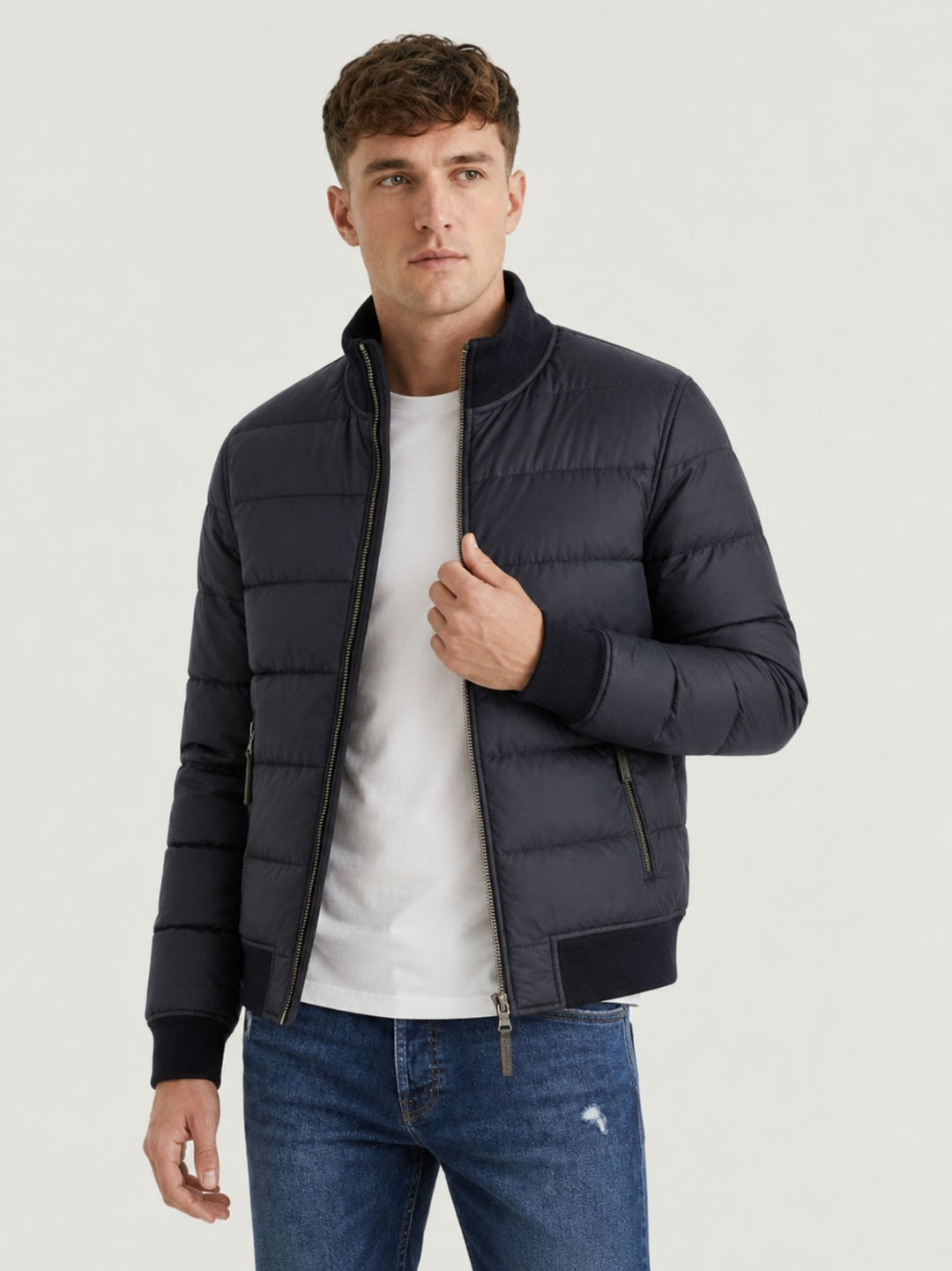 Giacca Derek Seamless reversibile in pelle testa moro DEREK SEAMLESS REV. 06 JACK LEATHER 