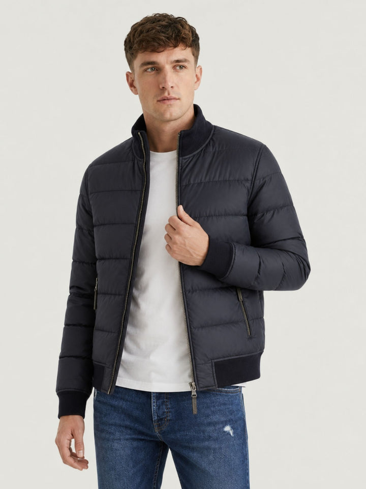 Giacca Derek Seamless reversibile in pelle testa moro DEREK SEAMLESS REV. 06 JACK LEATHER 