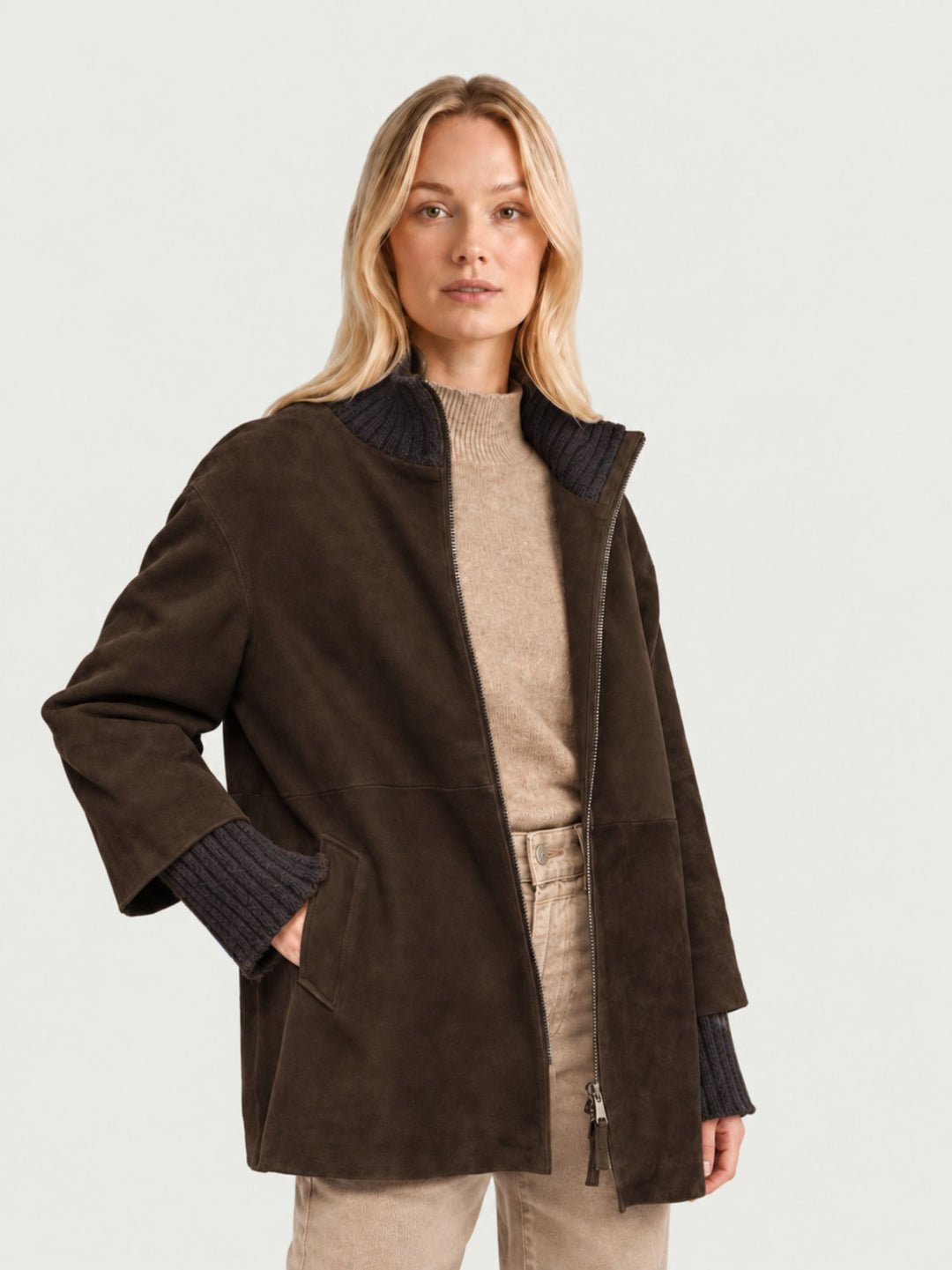 Giacca Desire in pelle con interno trapuntato DESIRE 06 JACK LEATHER 