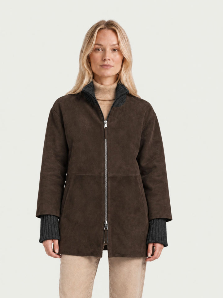Giacca Desire in pelle con interno trapuntato DESIRE 06 JACK LEATHER 