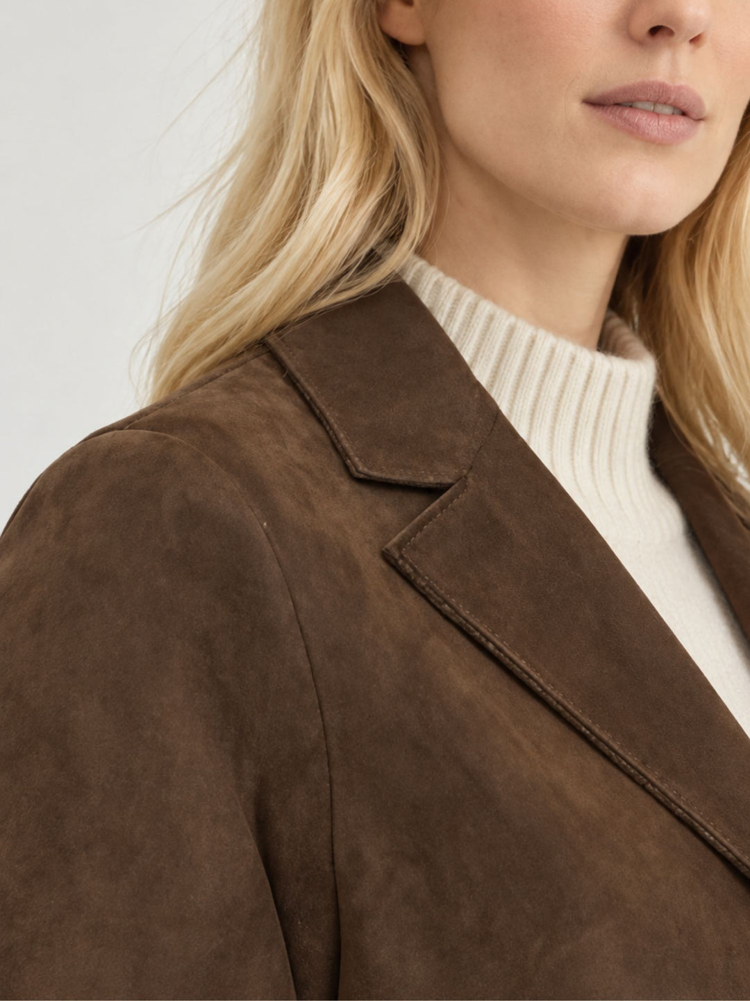 Cappotto Dorotea in pelle testa di moro DOROTEA 038 JACK LEATHER 