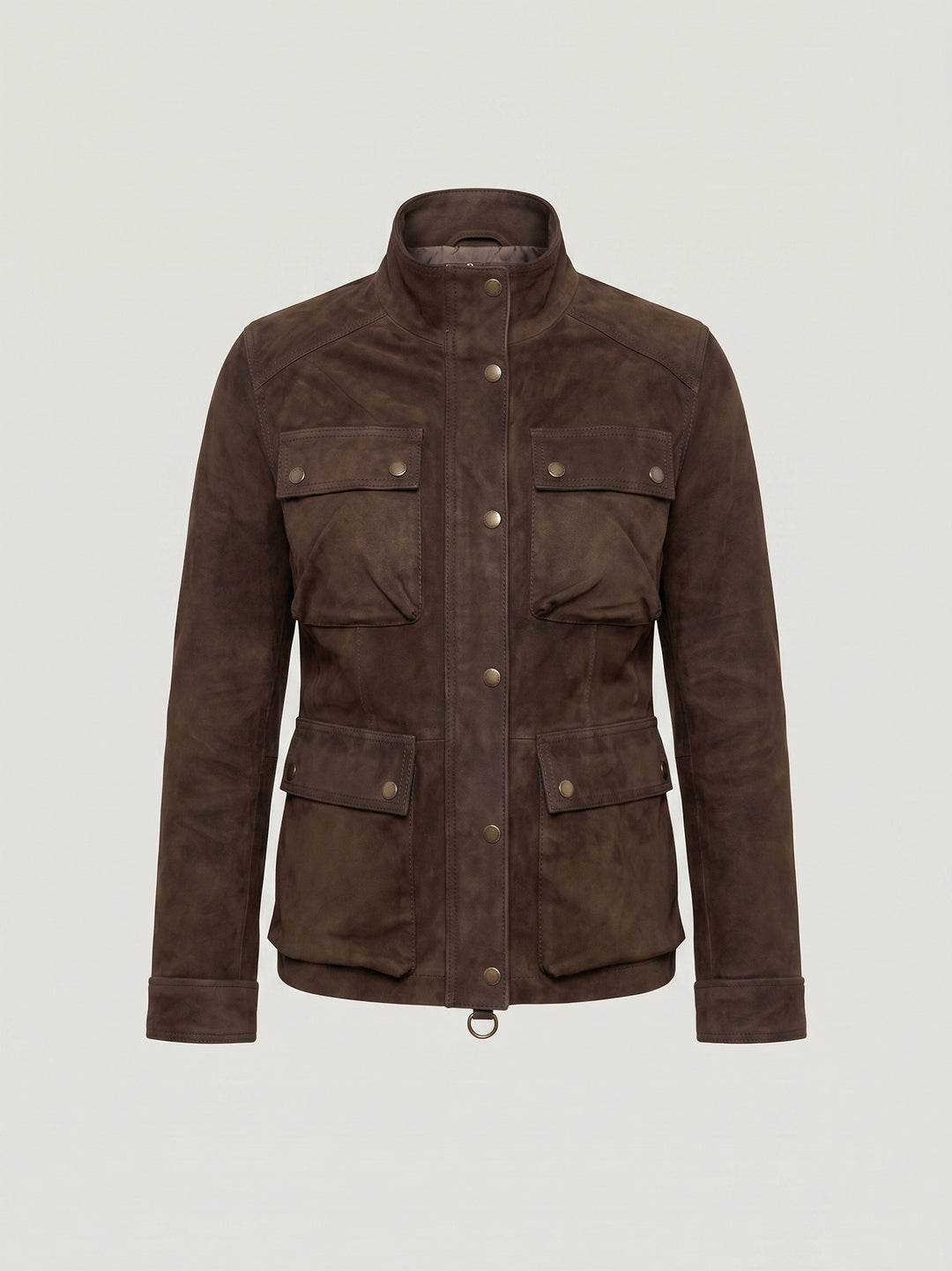 Field Jacket Islay in camoscio testa di moro ISLAY 06 JACK LEATHER 