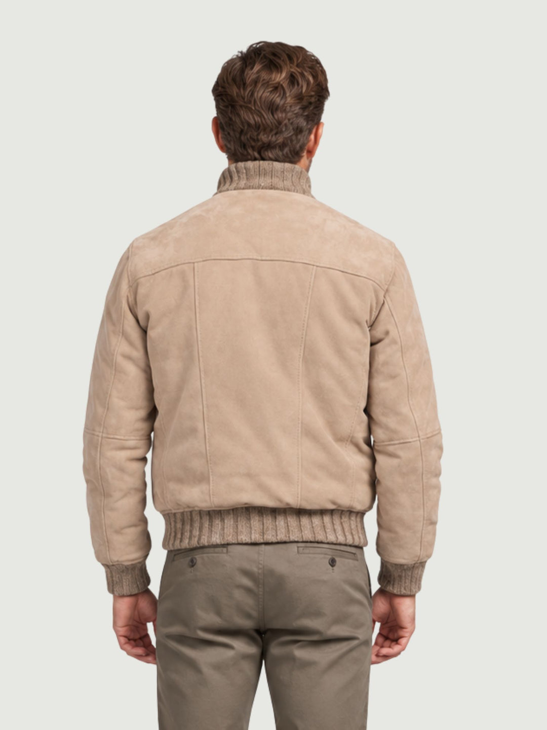 Giacca scamosciata Riverside imbottita RIVERSIDE J33 JACK LEATHER 