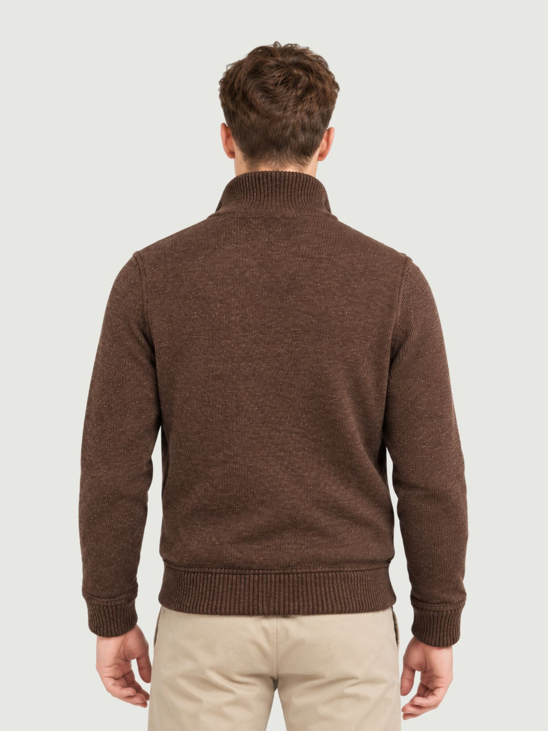 Giubbotto Shinobi in camoscio e maglia testa di moro SHINOBI KNIT 06 JACK LEATHER 