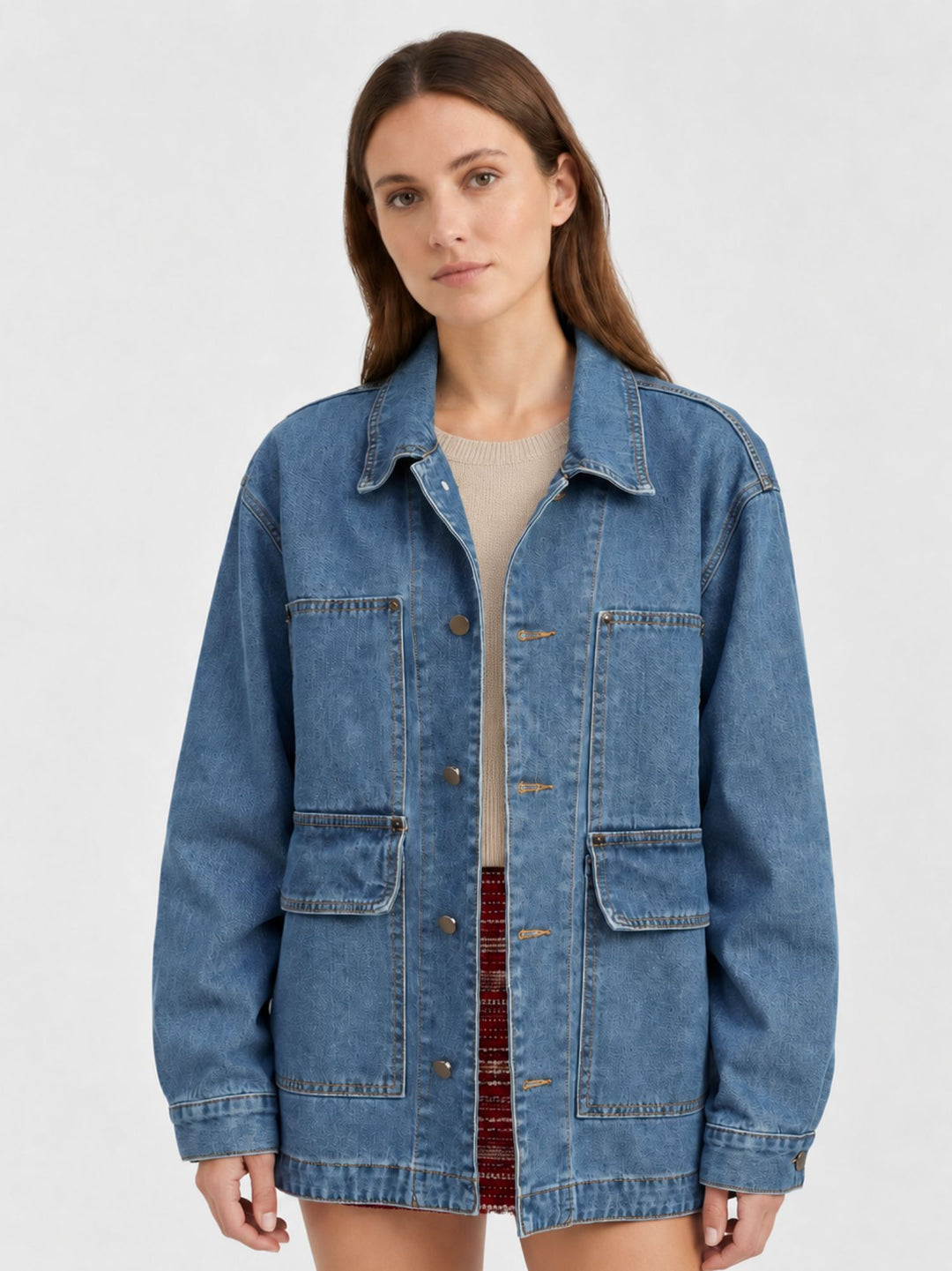 Giacca in jeans oversize 1087 DENIM ANDREA MORANDO 