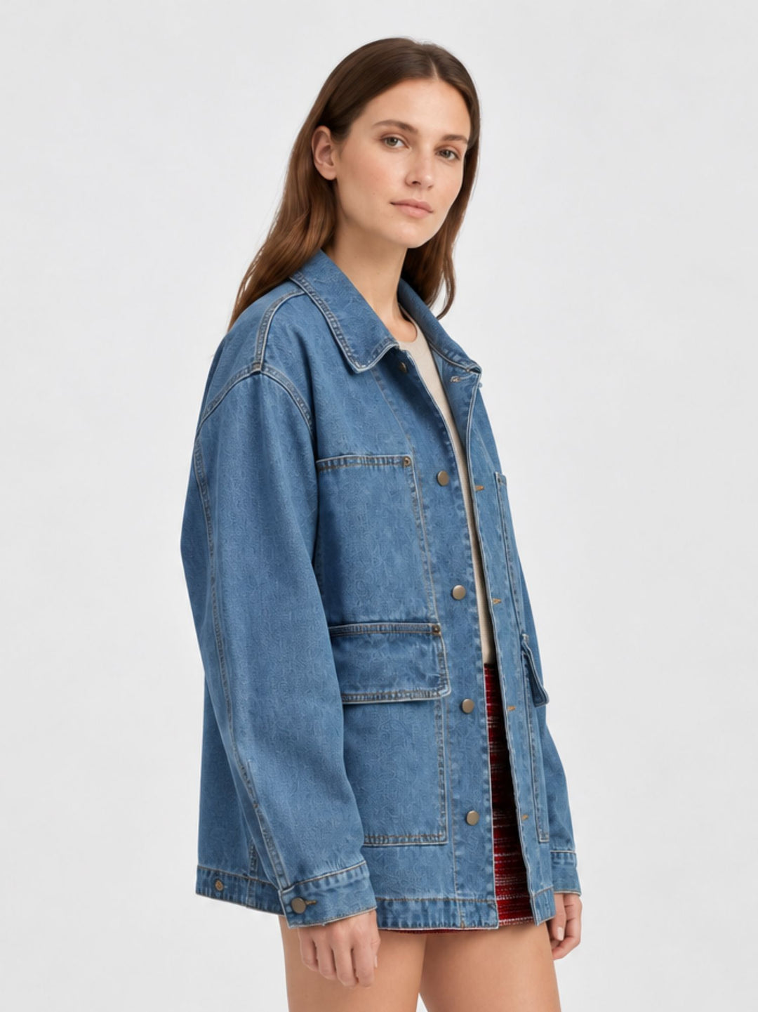 Giacca in jeans oversize 1087 DENIM ANDREA MORANDO 