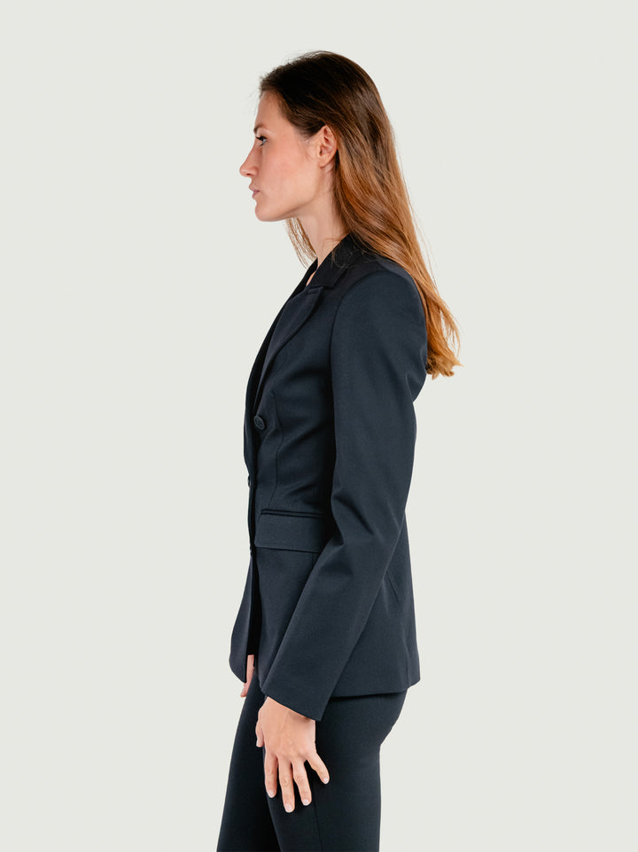 Blazer doppiopetto nero 3271BEA NERO ANDREA MORANDO 