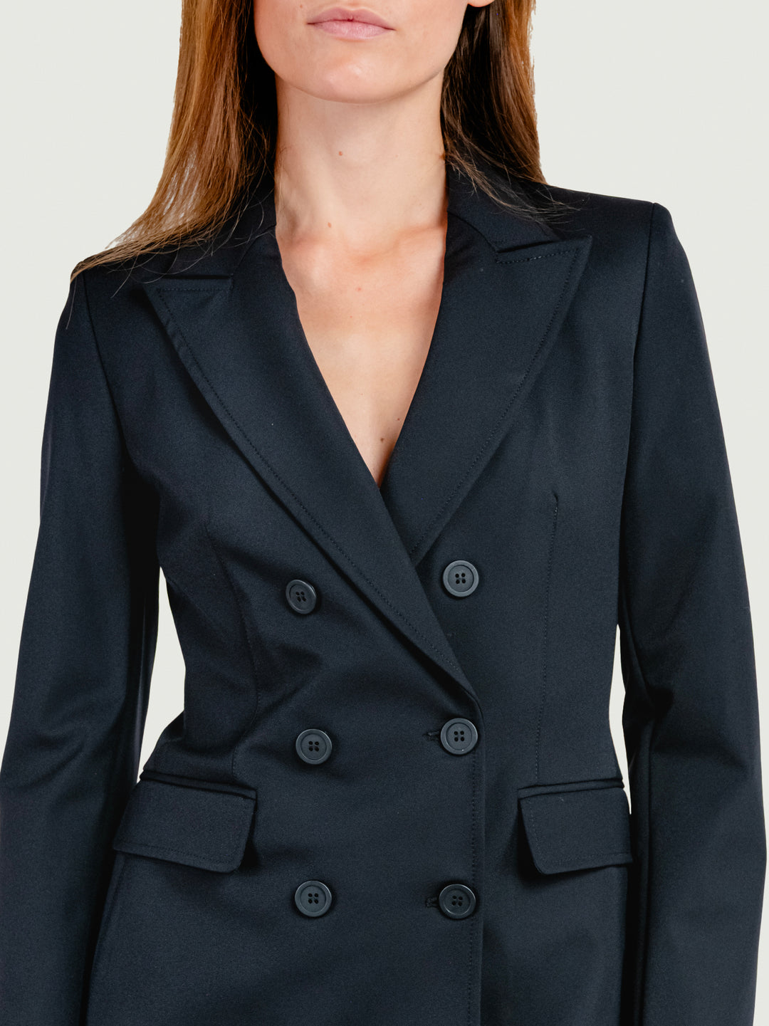 Blazer doppiopetto nero 3271BEA NERO ANDREA MORANDO 