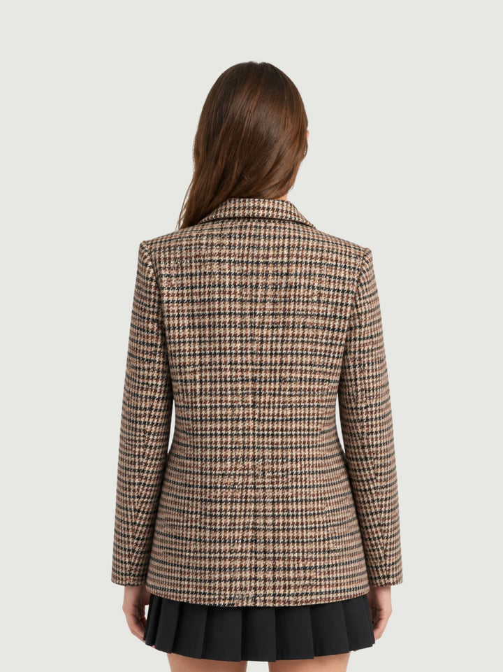 Blazer doppiopetto pied de poule moro blu 3359 4 ANDREA MORANDO 