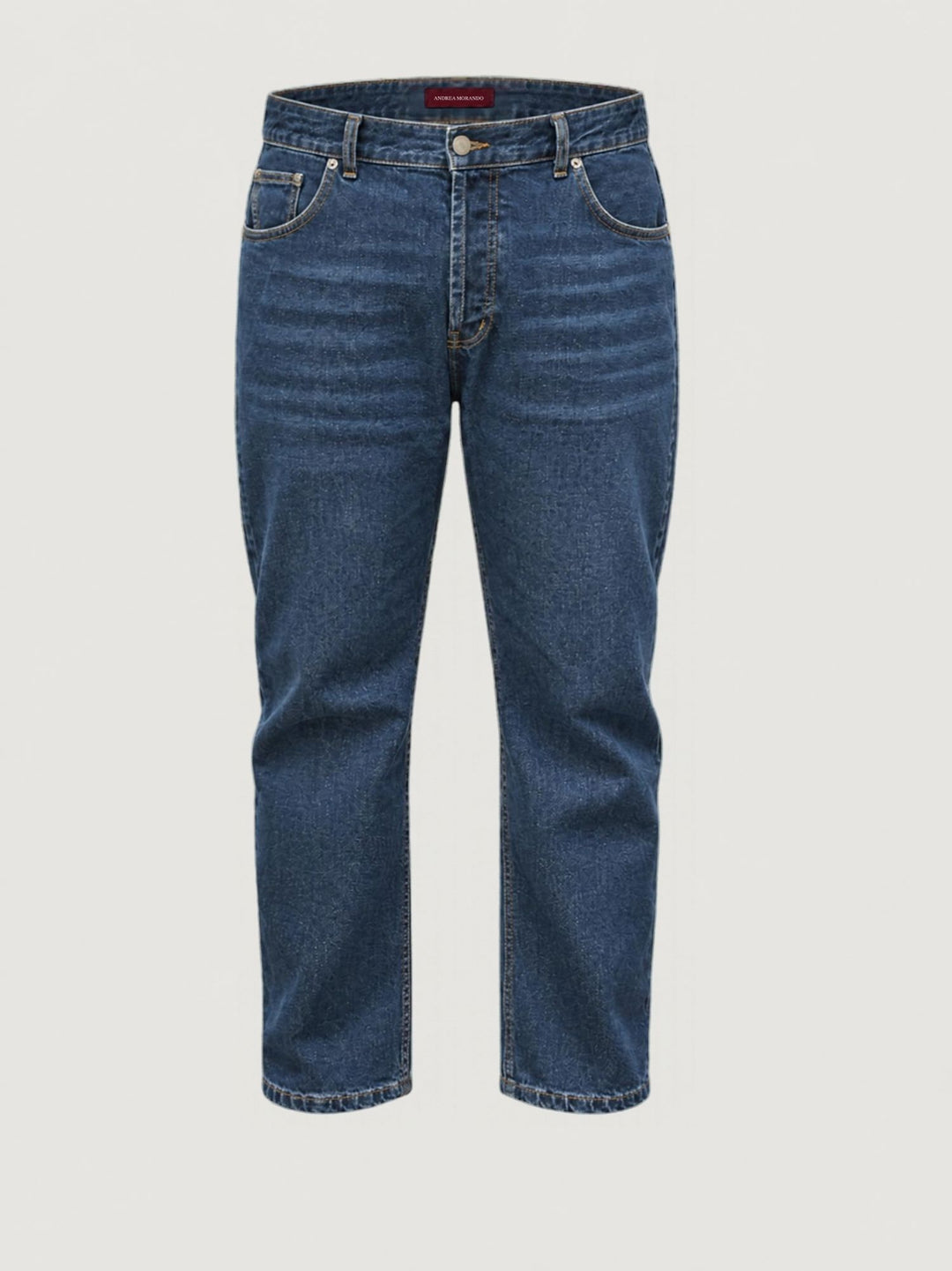 Jeans linea dritta in cotone lavaggio scuro 7670NOR MDS ANDREA MORANDO 