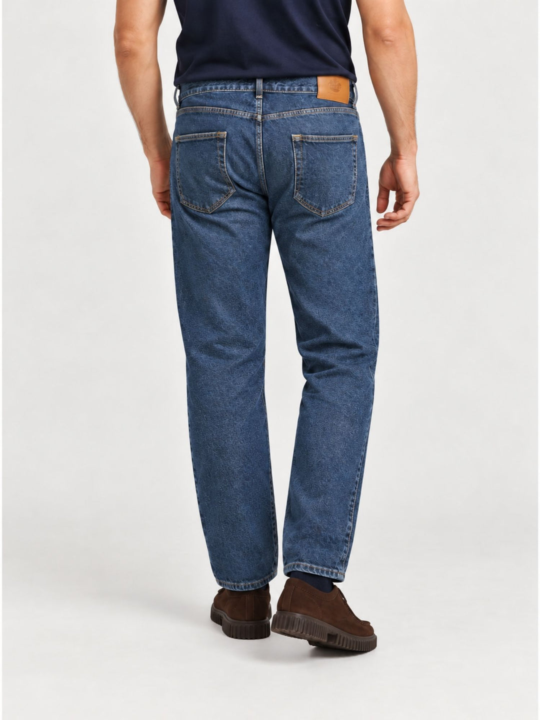Jeans linea dritta in cotone lavaggio scuro 7670NOR MDS ANDREA MORANDO 