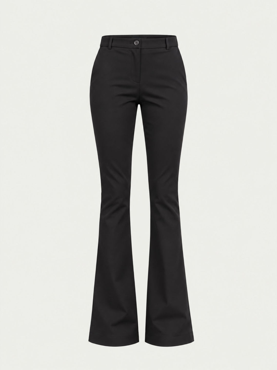 Pantalone a zampa stretch nero 8748BEA NERO ANDREA MORANDO 