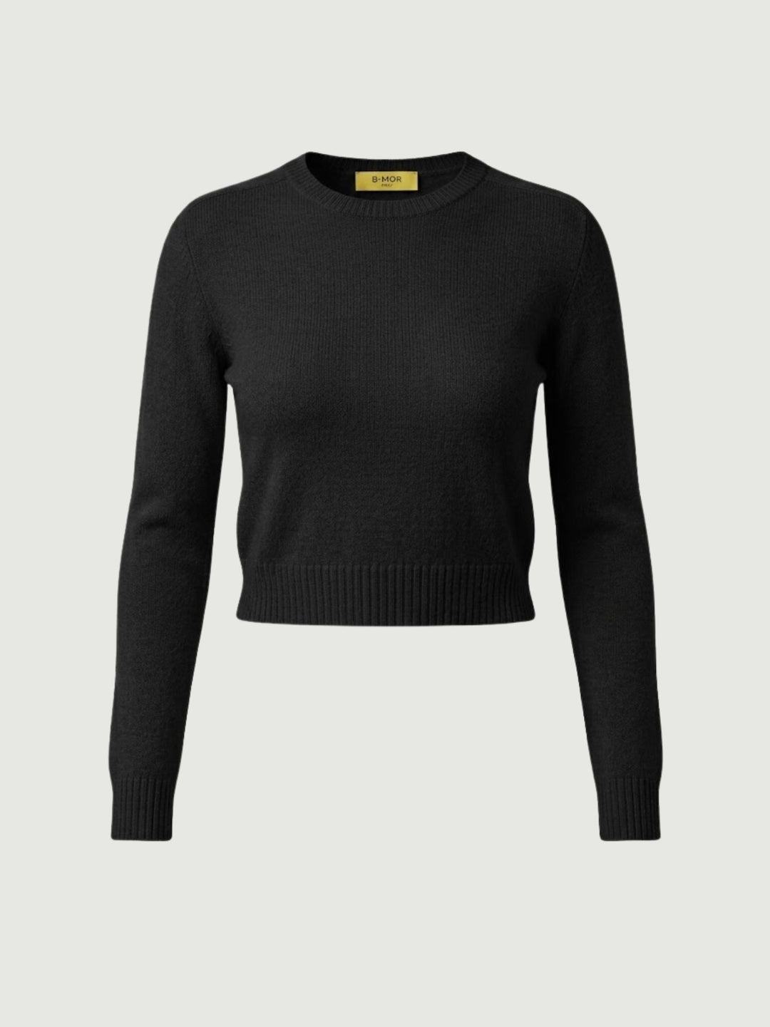 Girocollo Tina in maglia licorice 0270153 0010 BIMOR 