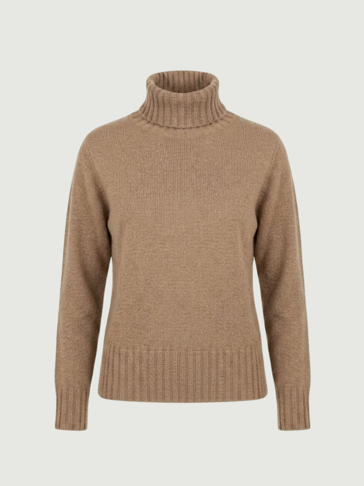 Maglia dolcevita nocciola 055004 0083 BIMOR 