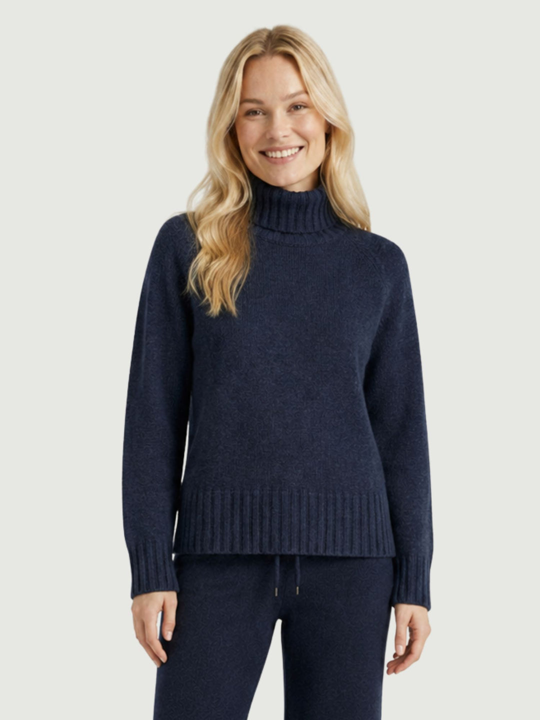 Maglia dolcevita mirtillo 055004 0115 BIMOR 