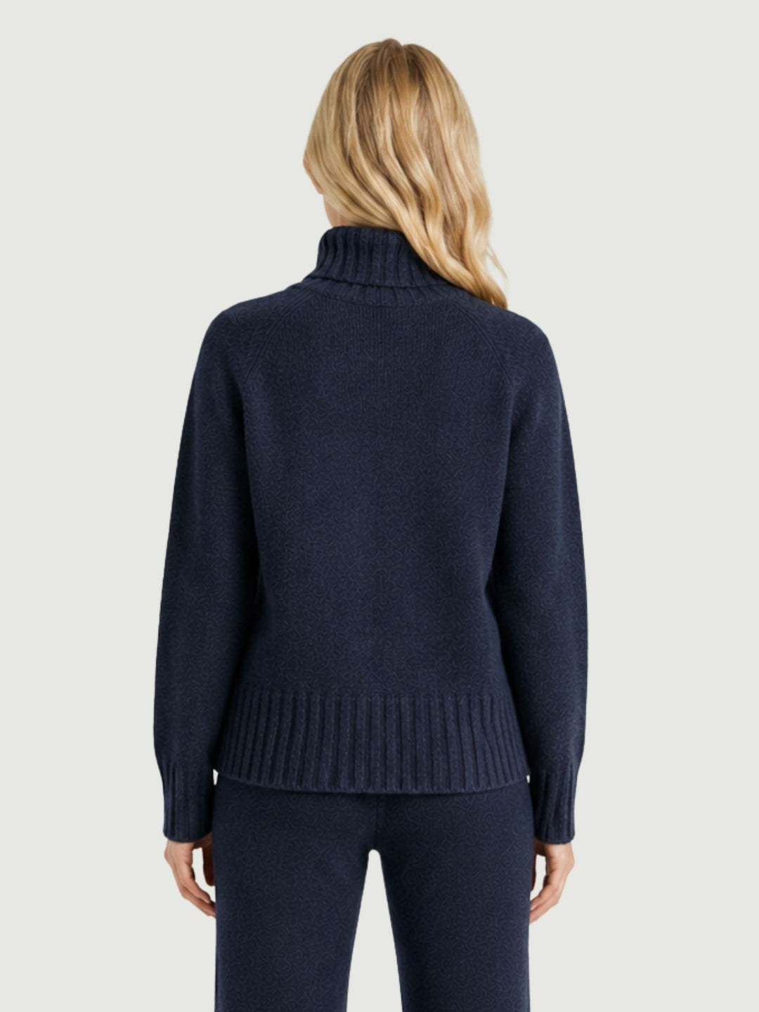 Maglia dolcevita mirtillo 055004 0115 BIMOR 