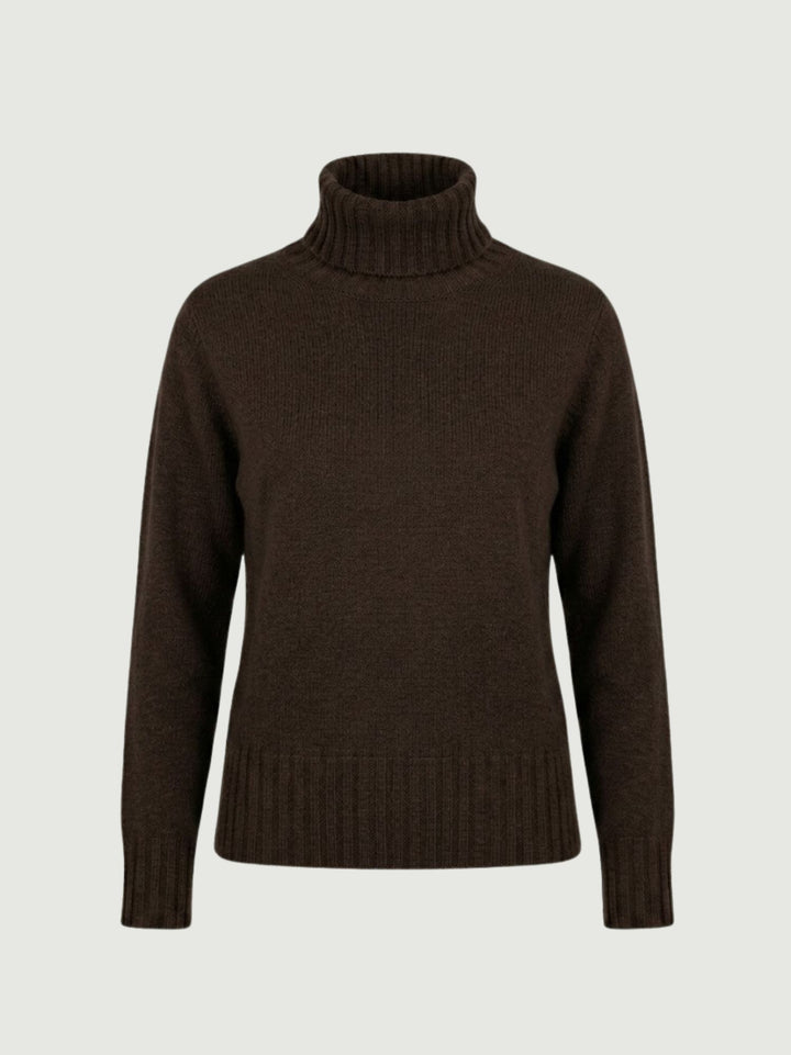 Maglia dolcevita cioccolato 055004 0196 BIMOR 
