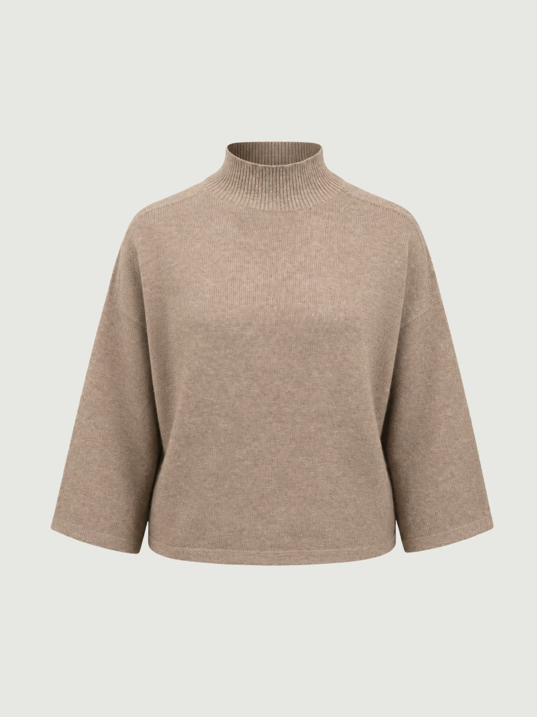 Maglione a lupetto nocciola 0570580 0083 BIMOR 