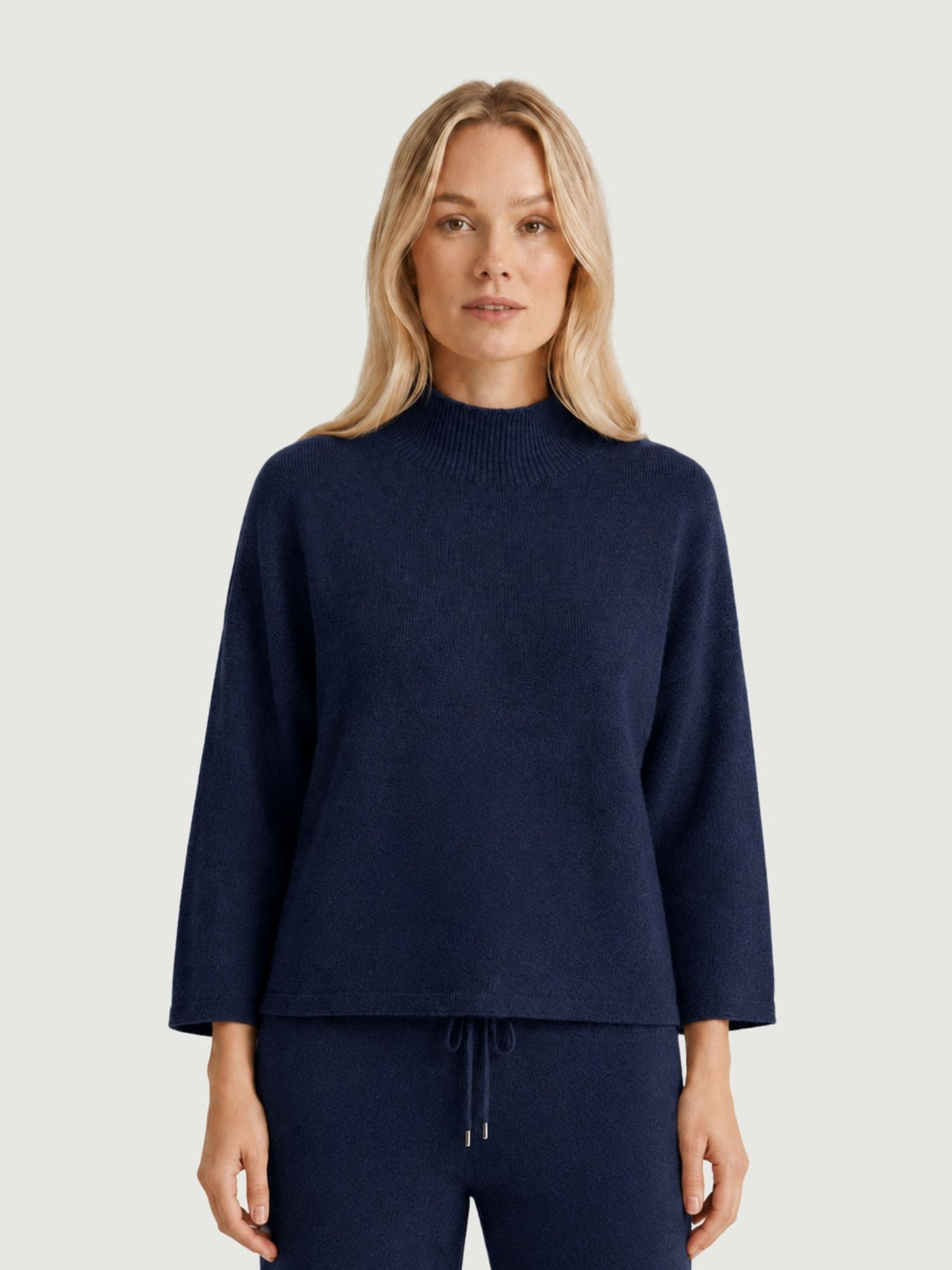 Maglione a lupetto mirtillo 0570580 0115 BIMOR 