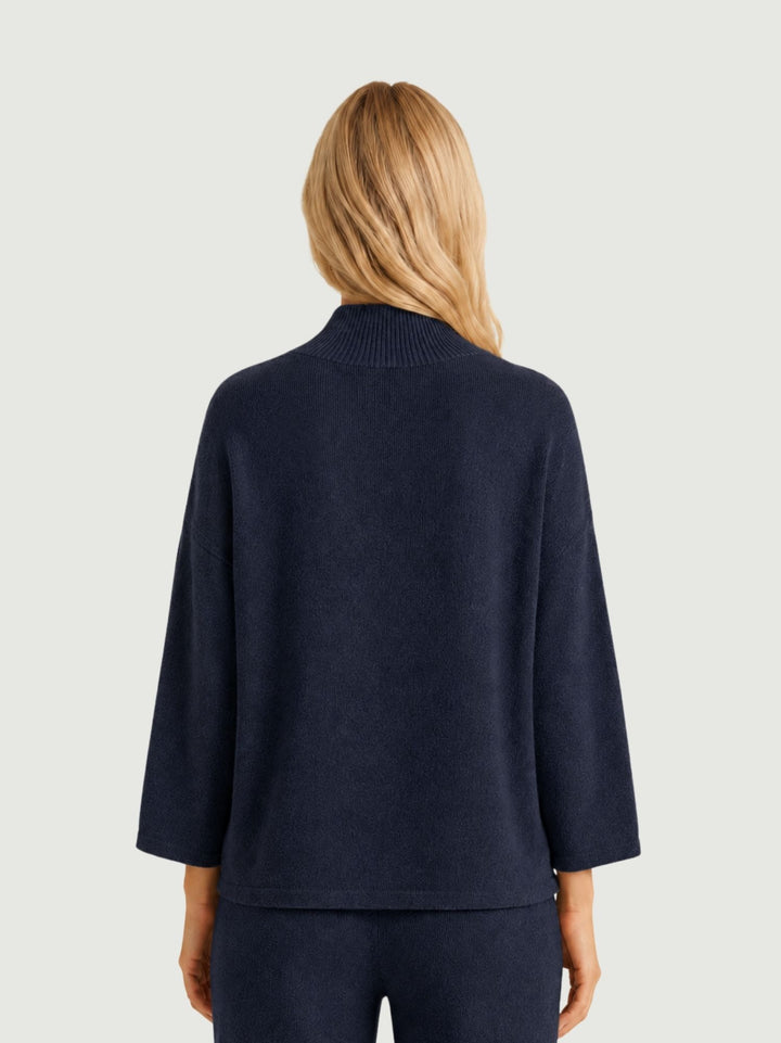Maglione a lupetto mirtillo 0570580 0115 BIMOR 
