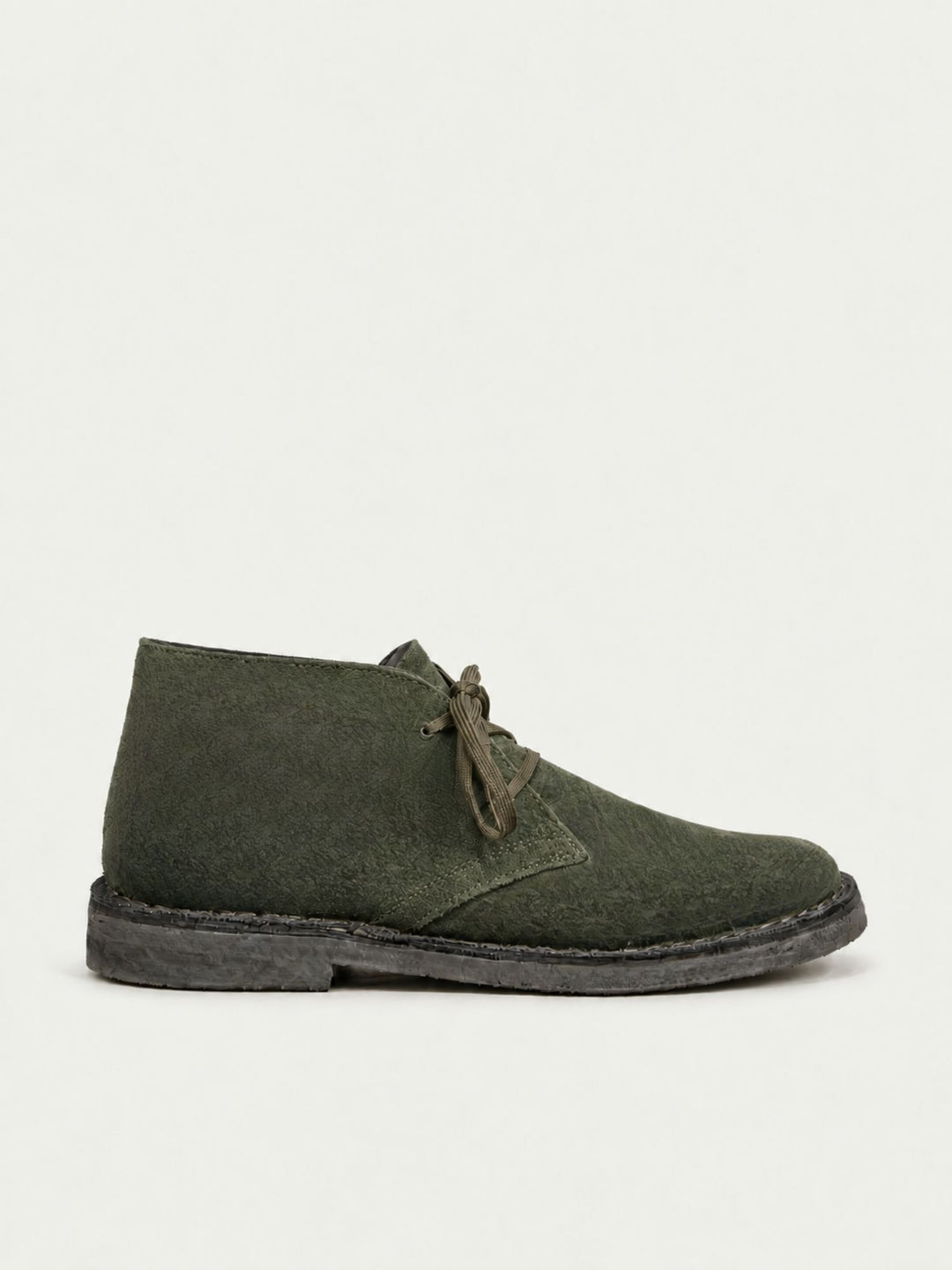 Desert boot in pelle scamosciata verde bosco 500 FORESTA ANDREA MORANDO 