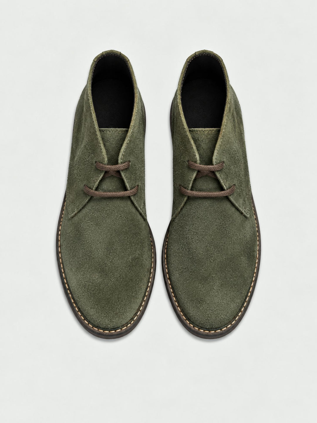 Desert boot in pelle scamosciata verde bosco 500 FORESTA ANDREA MORANDO 