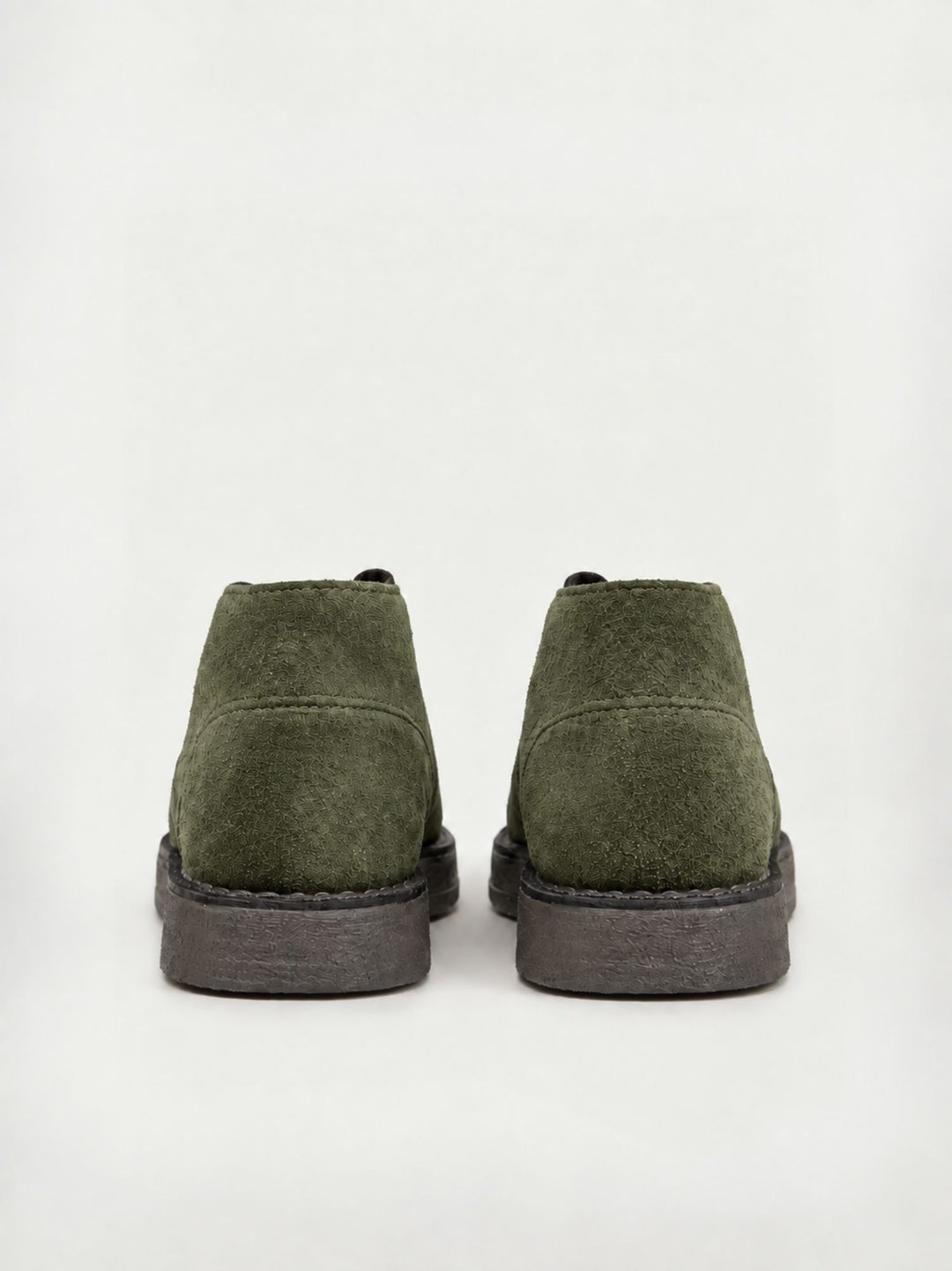 Desert boot in pelle scamosciata verde bosco 500 FORESTA ANDREA MORANDO 