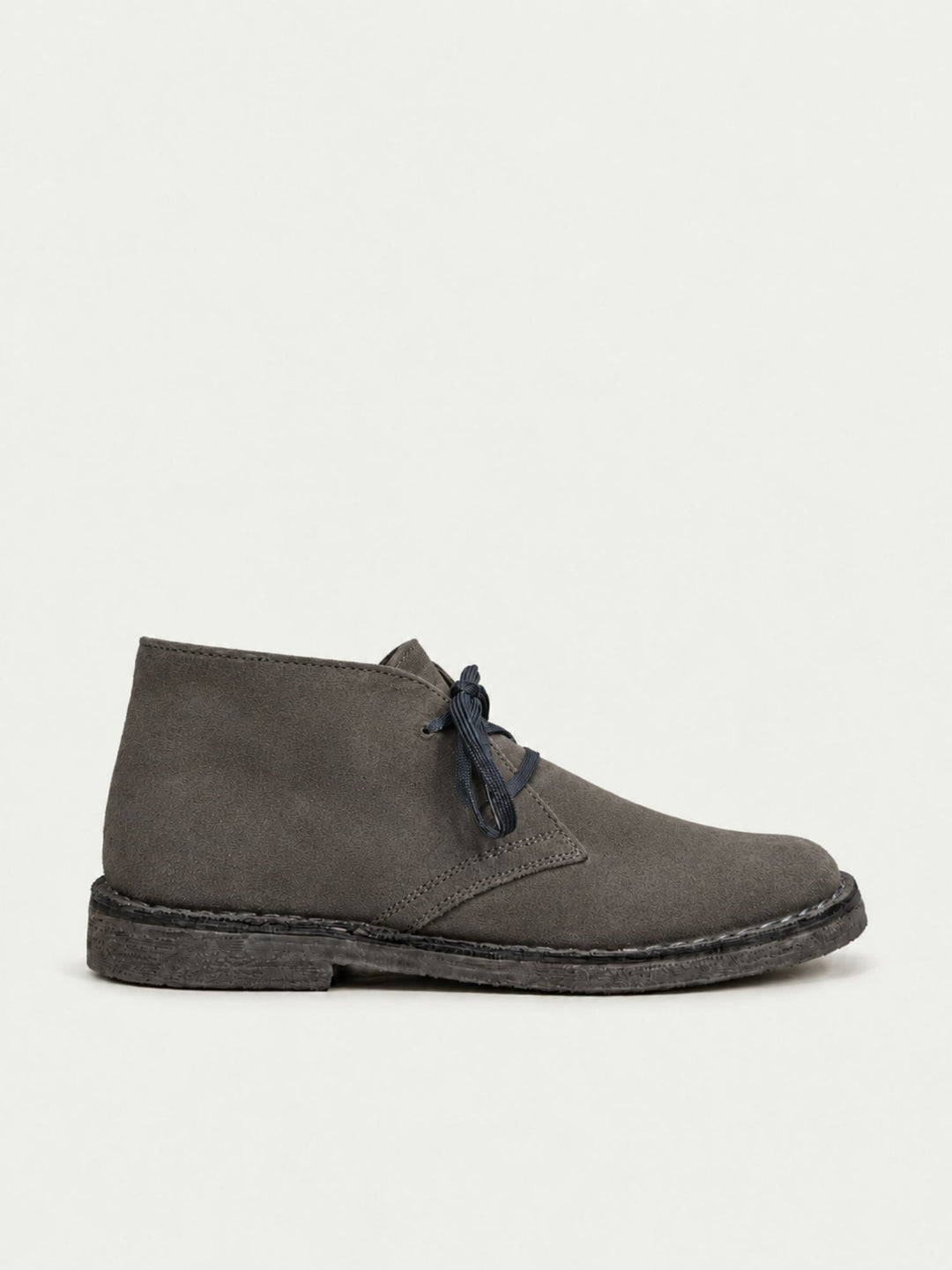 Desert boot in pelle scamosciata grigio acciaio 500 SHARK ANDREA MORANDO 