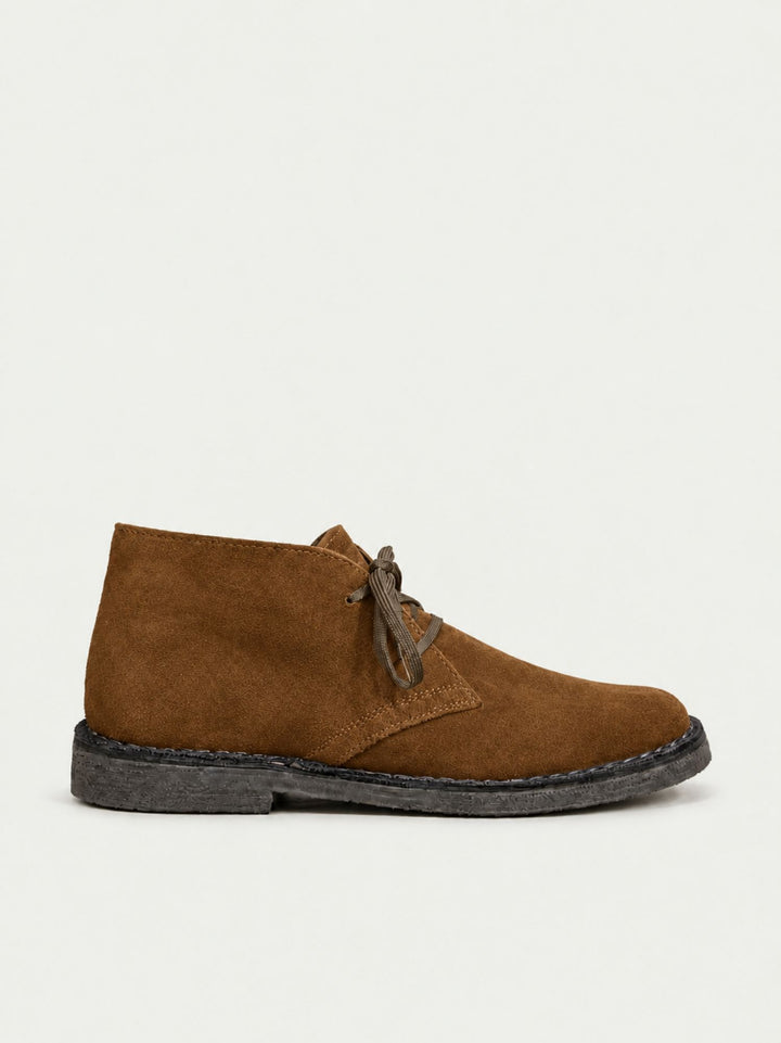 Desert boot in pelle scamosciata tabacco 500 TABACCO ANDREA MORANDO 