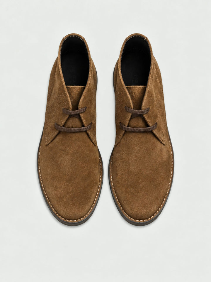 Desert boot in pelle scamosciata tabacco 500 TABACCO ANDREA MORANDO 