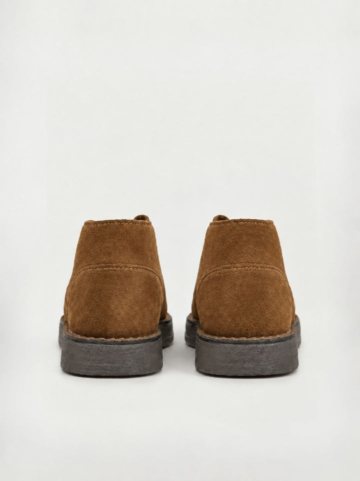 Desert boot in pelle scamosciata tabacco 500 TABACCO ANDREA MORANDO 