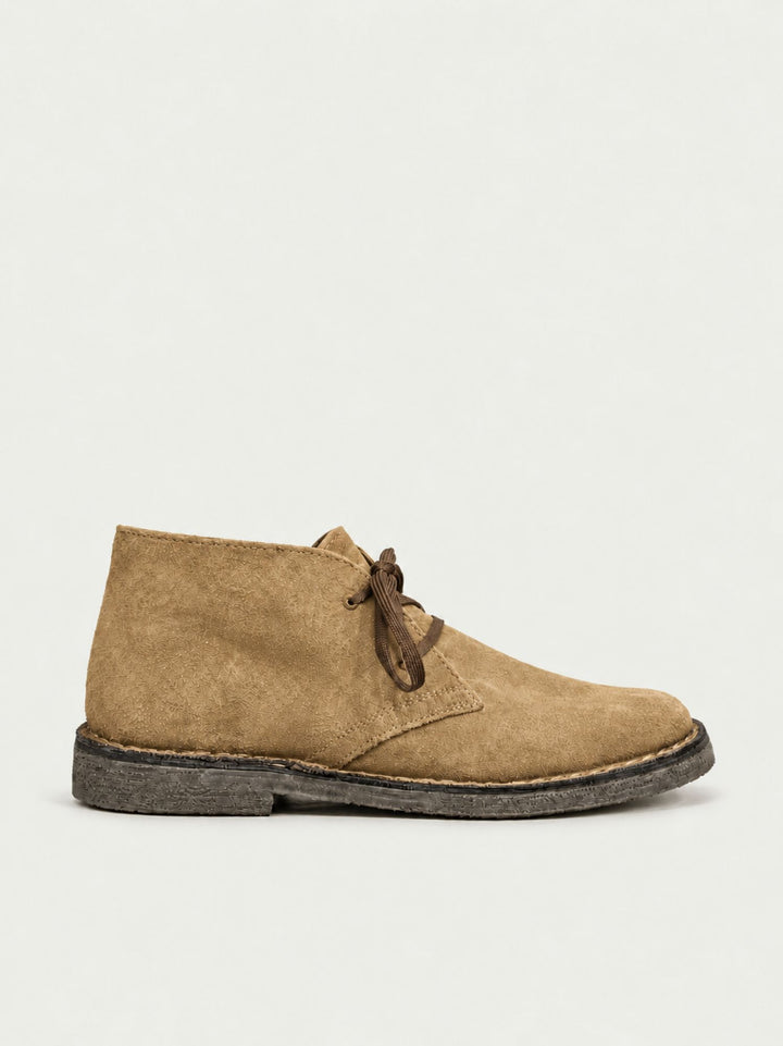 Desert boot in pelle scamosciata cammello 500 TAUPE ANDREA MORANDO 